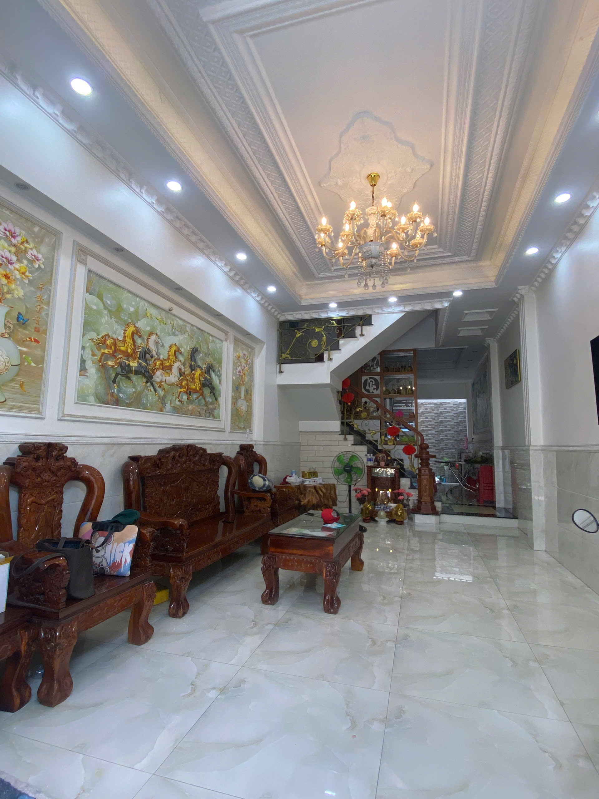 Nhà 3 lầu, 2 mặt tiền đường Liên Khu 45, Bình Tân, oto vào tận nhà