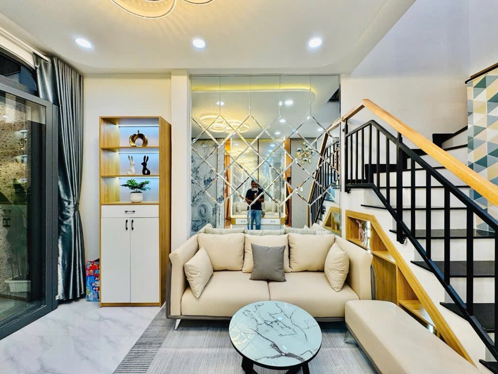 N3,5❌D12,5( 44m2) BÁN NHÀ 2 TẦNG,3 PN, LÝ THƯỜNG KIỆT ,P4, GV, NHỈNH HƠN 4 TỶ