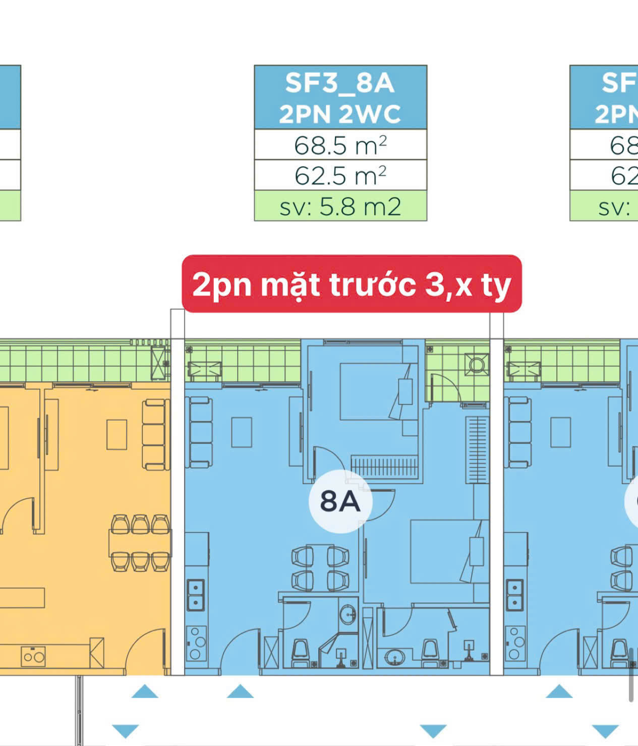 SKY FOREST 2PN - 7/2025 NHẬN NHÀ MỚI - KHÔNG GIAN SỐNG XANH MÁT