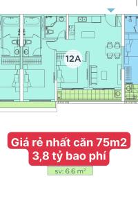 SKY FOREST 2PN LOẠI RỘNG 75M - 7/2025 NHẬN NHÀ MỚI - KHÔNG GIAN SỐNG XANH MÁT