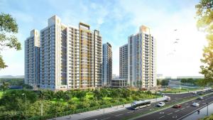 Căn hộ 2PN-1tỷ3 mặt tiền QL1A-gần chợ Bình Chánh. Nút giao Bến Lức-Long Thành, full tiện ích