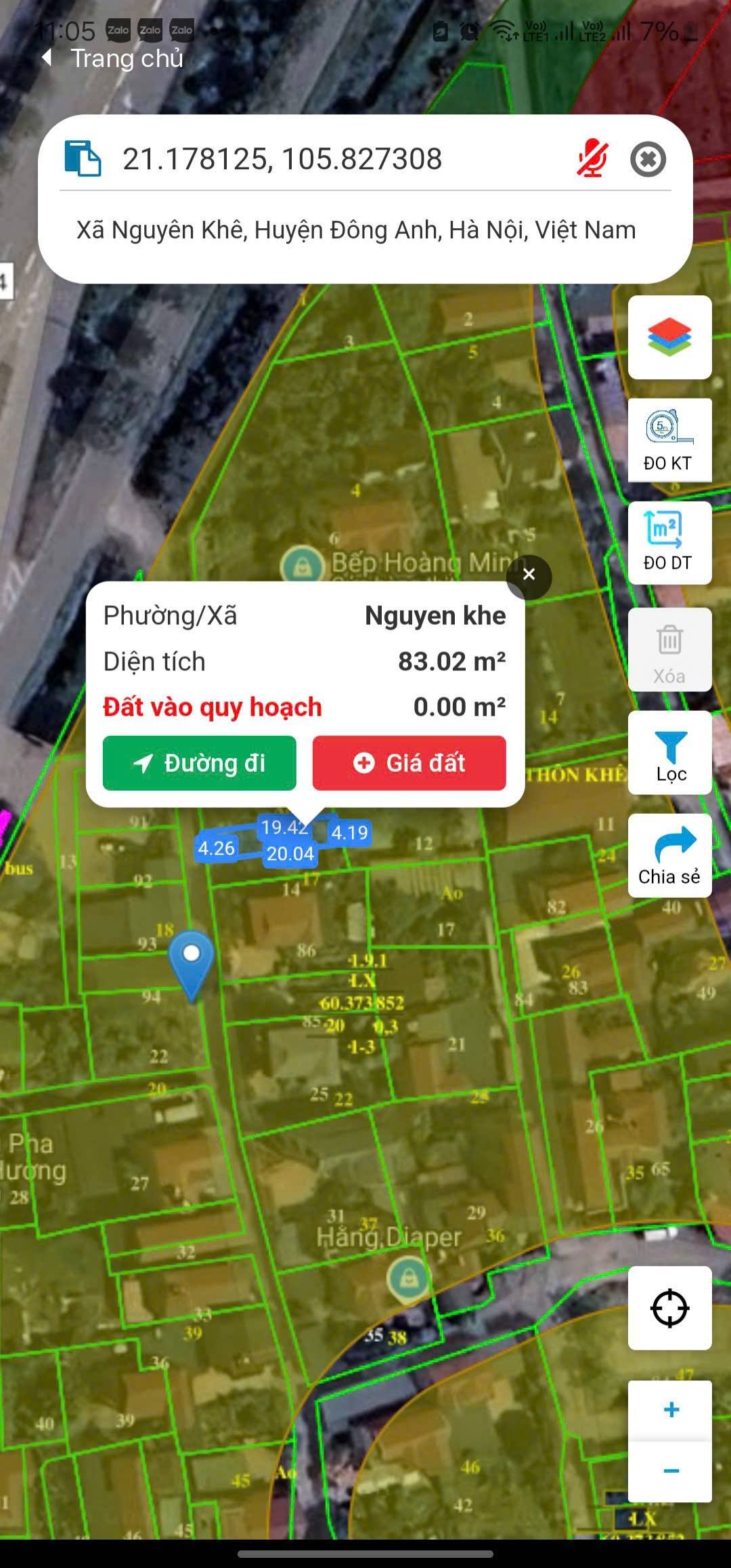 HÀNG TUYỂN NGUYÊN KHÊ(ĐÔNG ANH)+ VEN CAO TỐC NHẬT TÂN- NỘI BÀI+ NGÕ THÔNG+ Ô TÔ TRÁNH.
-Diện tích