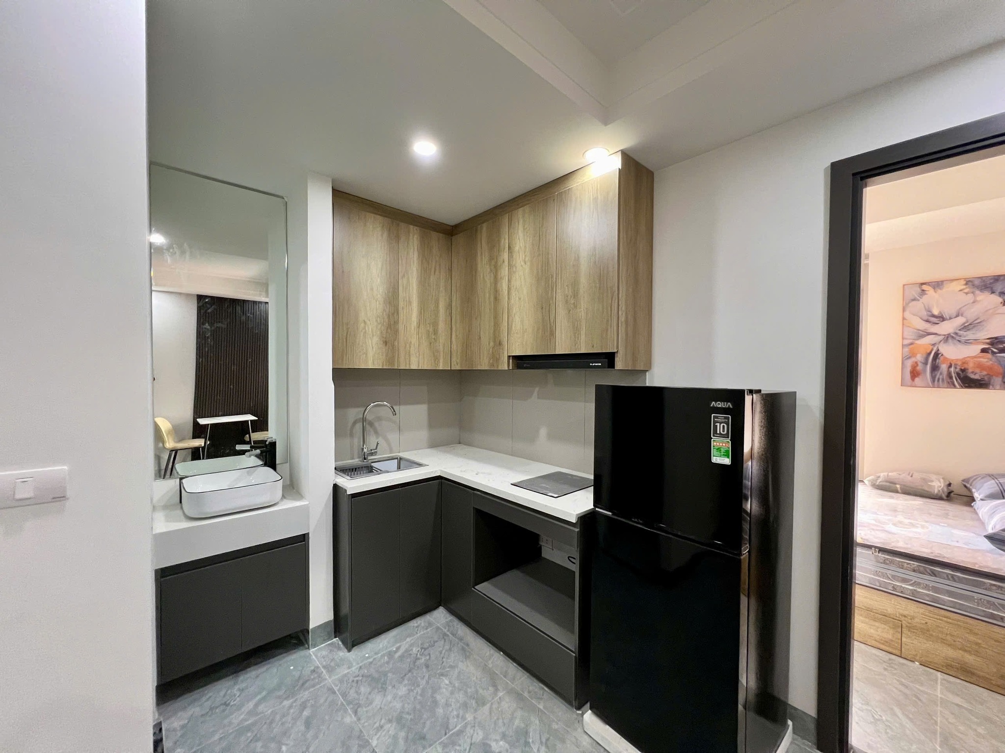 Căn hộ dịch vụ Cho Thuê ngõ Văn Hương, Cát Linh, 11 phòng khép kín,