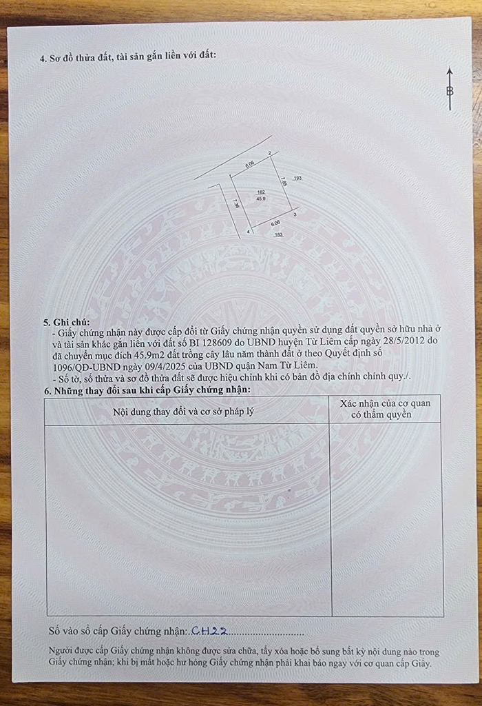 6.67.7 Miêu Nha( Tây Mỗ)- 7.65 tỷ