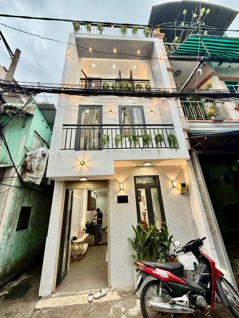 Bán Nhà Hẻm Xe Hơi 6m Q.Bình Thạnh