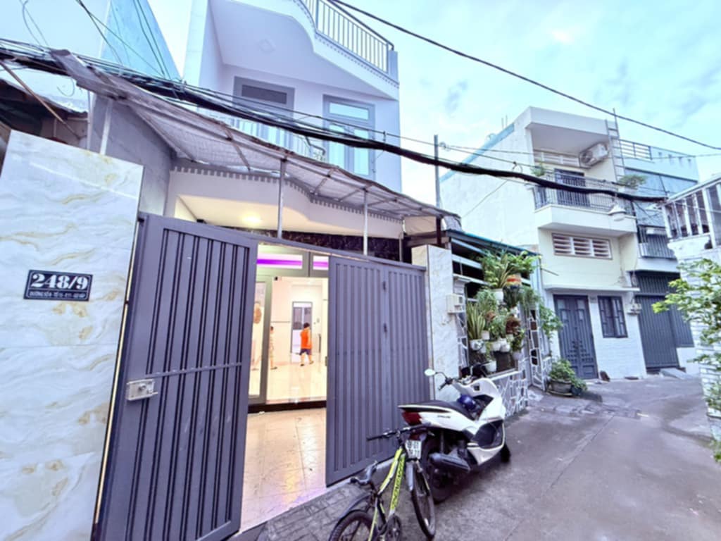 •Lê Văn Thọ phường 11 GÒ VẤP bán đất tặng nhà 66m2 ,2tan mới ken giá hơn 5 tỷ