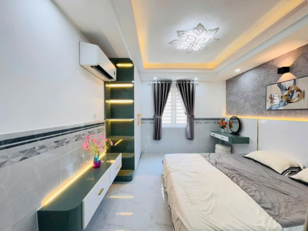 #Nhà Gò Vấp mới ken,4tan,hxh vào nhà ngủ 41m2 ngay chợ xóm mới chỉ nhỉnh 5ty TL