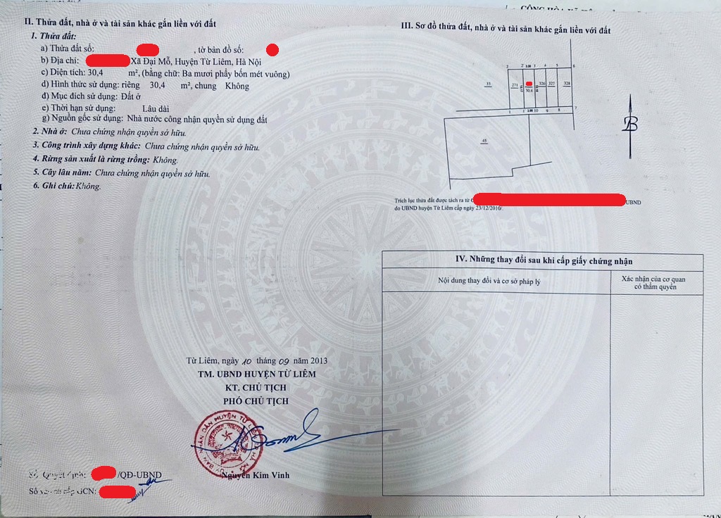 Nhà phố Đại Mỗ căn dân xây duy nhất còn sót lại 32m2, giá 6 tỷ