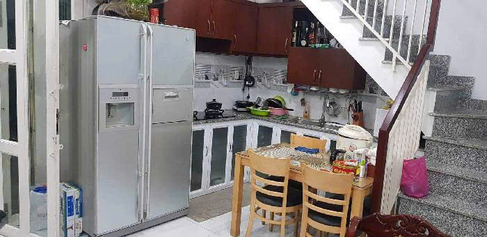 NHÀ MỚI VÀO Ở NGAY QUẬN 7, GẦN KHU CHẾ XUẤT - MẶT TIỀN 5,7M - NHỈNH 2TY