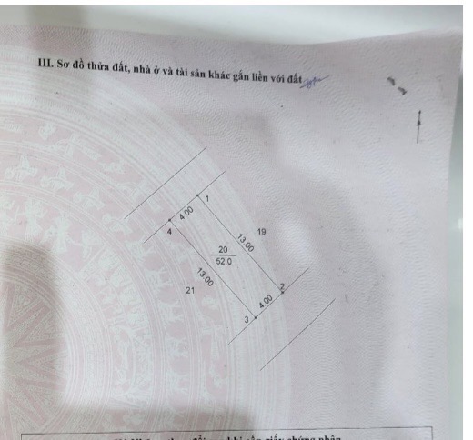 BÁN NHÀ NGUYỄN KHUYẾN - HÀ ĐÔNG, 2 MẶT TIỀN, OTO ĐỖ CỬA, 52M2, 19.X TỶ