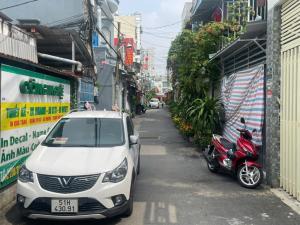 B.ÁN NHÀ 3 TẦNG,92M2 TRẦN THỊ CỜ,,THỚI AN, QUẬN 12, HẺM XE HƠI, NHỈNH 4 T.Ỷ