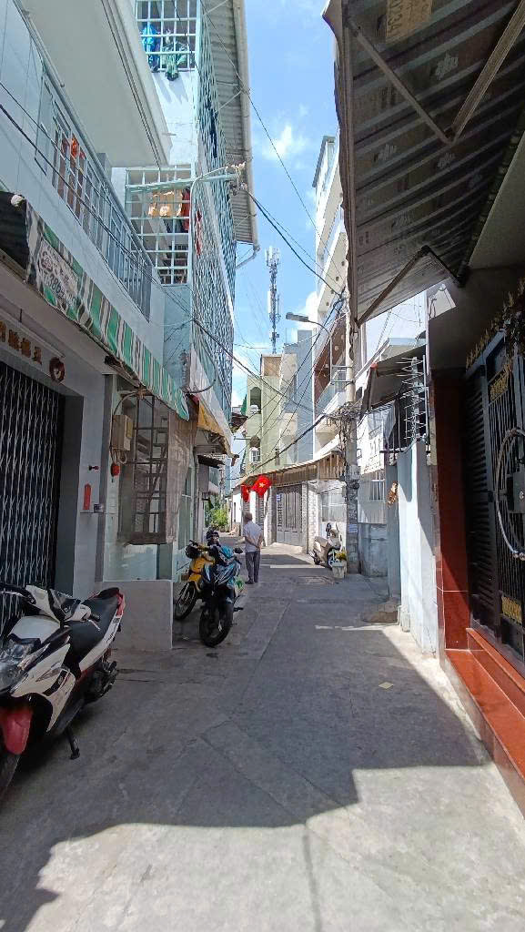 NHÀ NÁT TIỆN XÂY MỚI,76M2, HXH,CAO XUÂN DỤC THÔNG TÙNG THIỆN VƯƠNG P.12 _Q.8