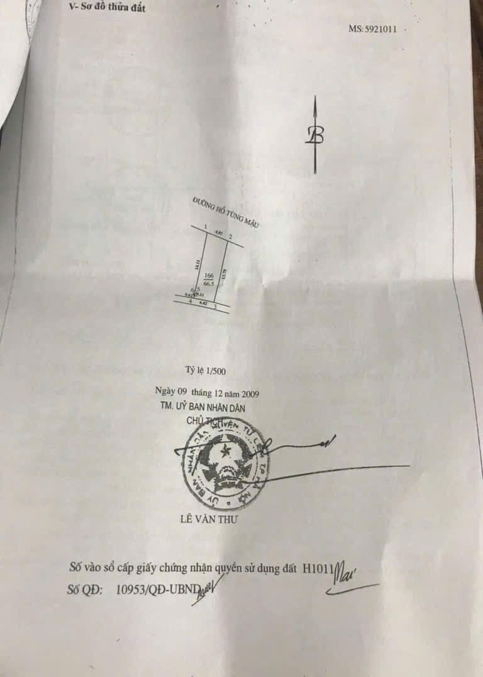 Nhà 6 tầng, mặt phố Hồ Tùng Mậu – Mặt sau ngõ rộng 3m