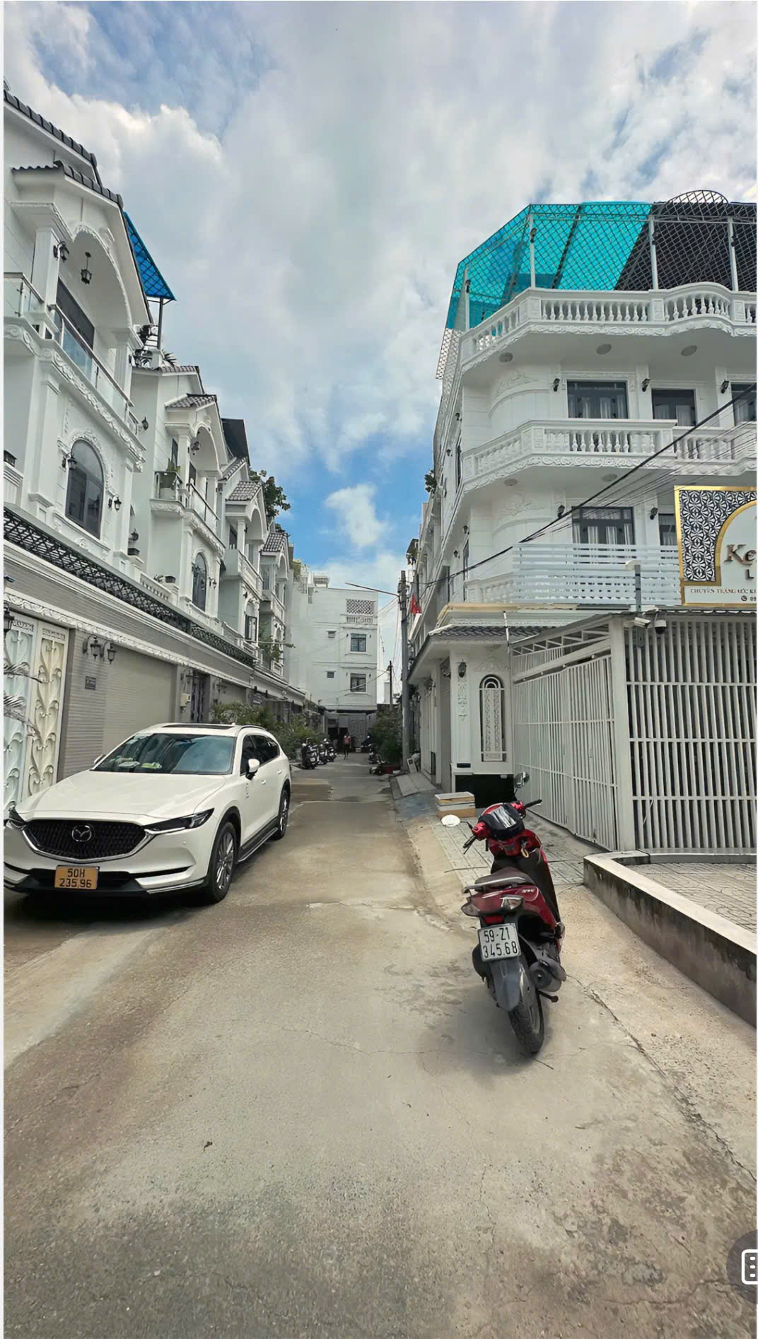 BÁN BIỆT THỰ KDC ĐƯỜNG 8M- 4 TẦNG- GẦN 80M2- NGANG 6,4M- TẶNG NỘI THẤT- TT NHÀ BÈ- GIẢM 300TR CÒN 7.6 TỶ.