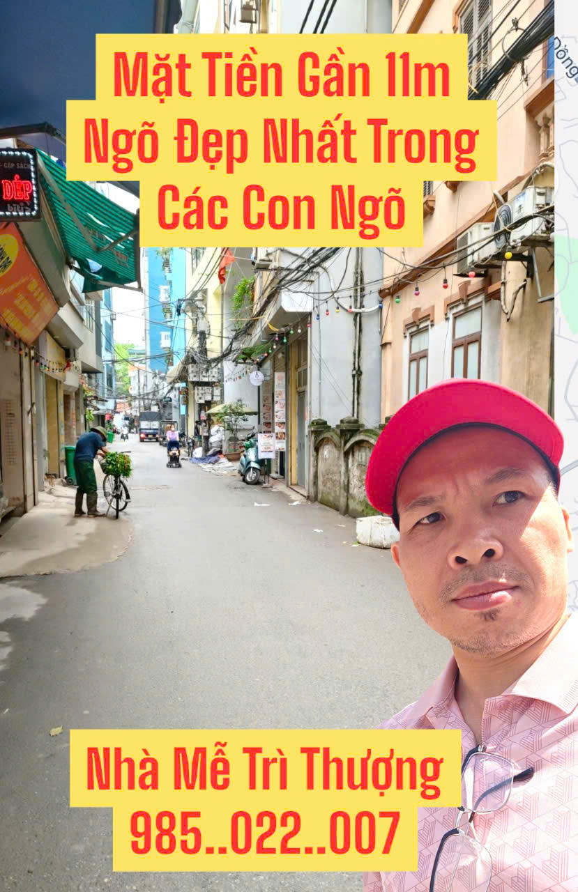 Bán Đất Tặng Nhà 3 tầng Giá 34 tỷ mặt tiền gần 11m Chia Đôi Vẫn đẹp - Nhà Hứng Lộc Mua Là Có Lộc