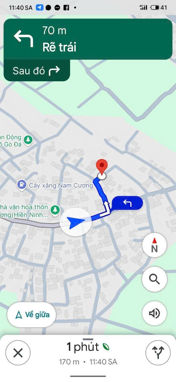 Bán Đất Nam Cương Giá 19 Diện tích 107m Đất Vuông nở hậu, ngõ thông bán tải 7 Chỗ