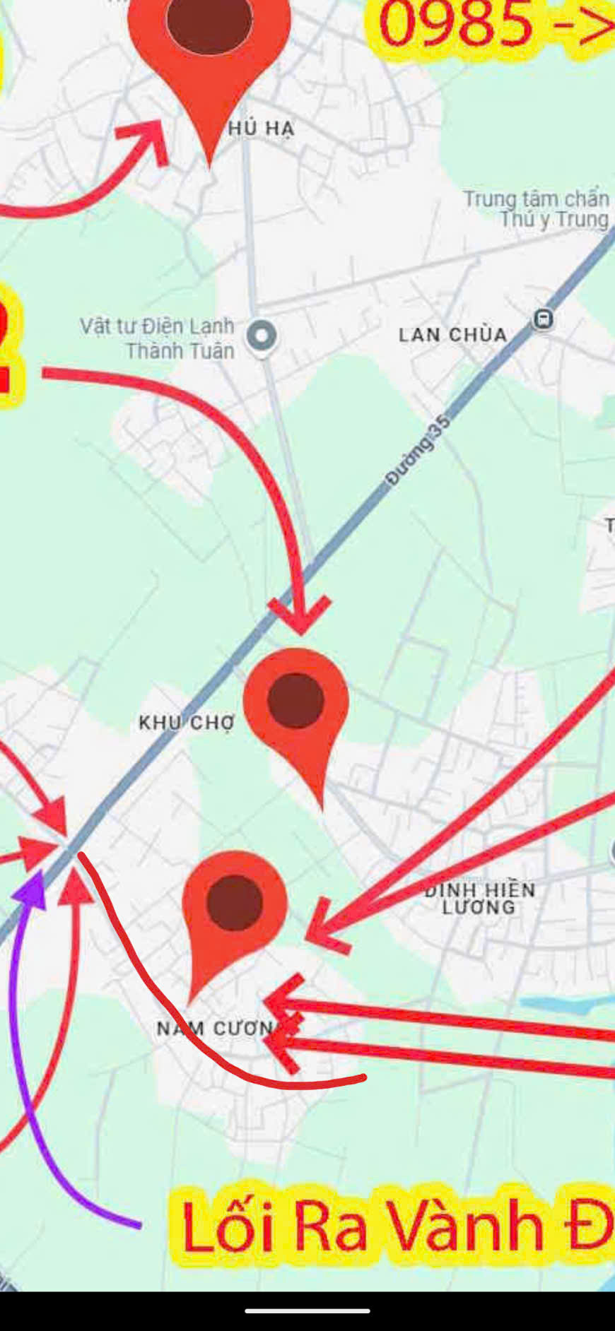 2 tỷ 107m Đất Nội Bài - Nam Cương - Đất Vuông nở hậu, Sổ đỏ, đường bán tải thông ngõ