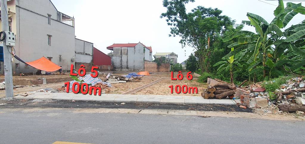 BÁN ĐẤT LÔ GÓC THANH TRÌ CỘNG HÒA 100m2 MT 5m Giá 3,7 tỷ
