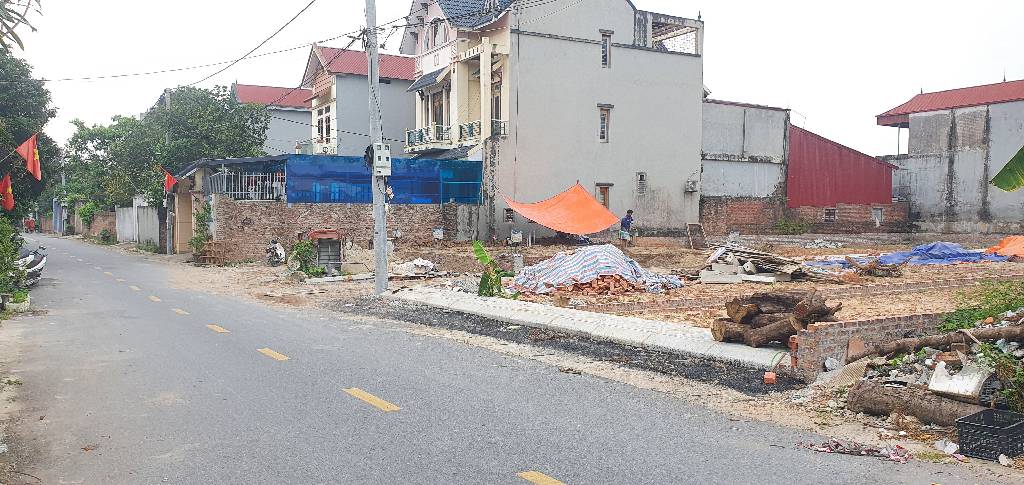 BÁN ĐẤT LÔ GÓC THANH TRÌ CỘNG HÒA 100m2 MT 5m Giá 3,7 tỷ
