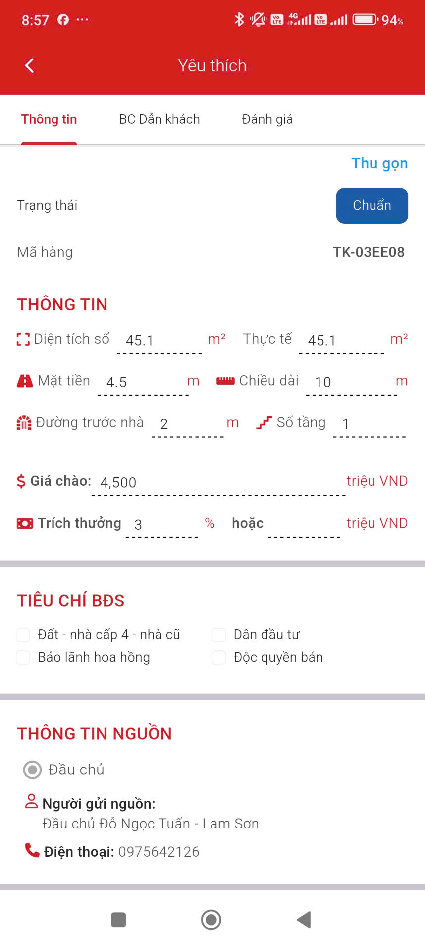 BÁN NHÀ NGÕ NGUYỄN ĐỨC CẢNH