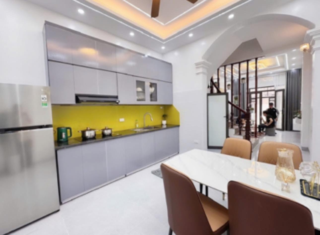 BÁN NHÀ SIÊU PHẨM ĐỊNH CÔNG ,NGÕ RỘNG THOÁNG ,Ô TÔ ĐỖ CỬA ,DIỆN TÍCH 54m x5 Tầng