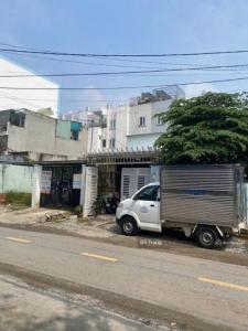 Nhà mặt tiền đường An Phú Đông 27, gần cầu vượt Bình Phước