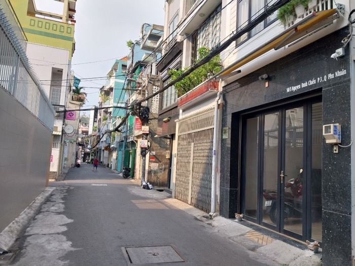 BÁN NHÀ ĐƯỜNG NGUYỄN ĐÌNH CHIỂU 59m2 4 tầng p
