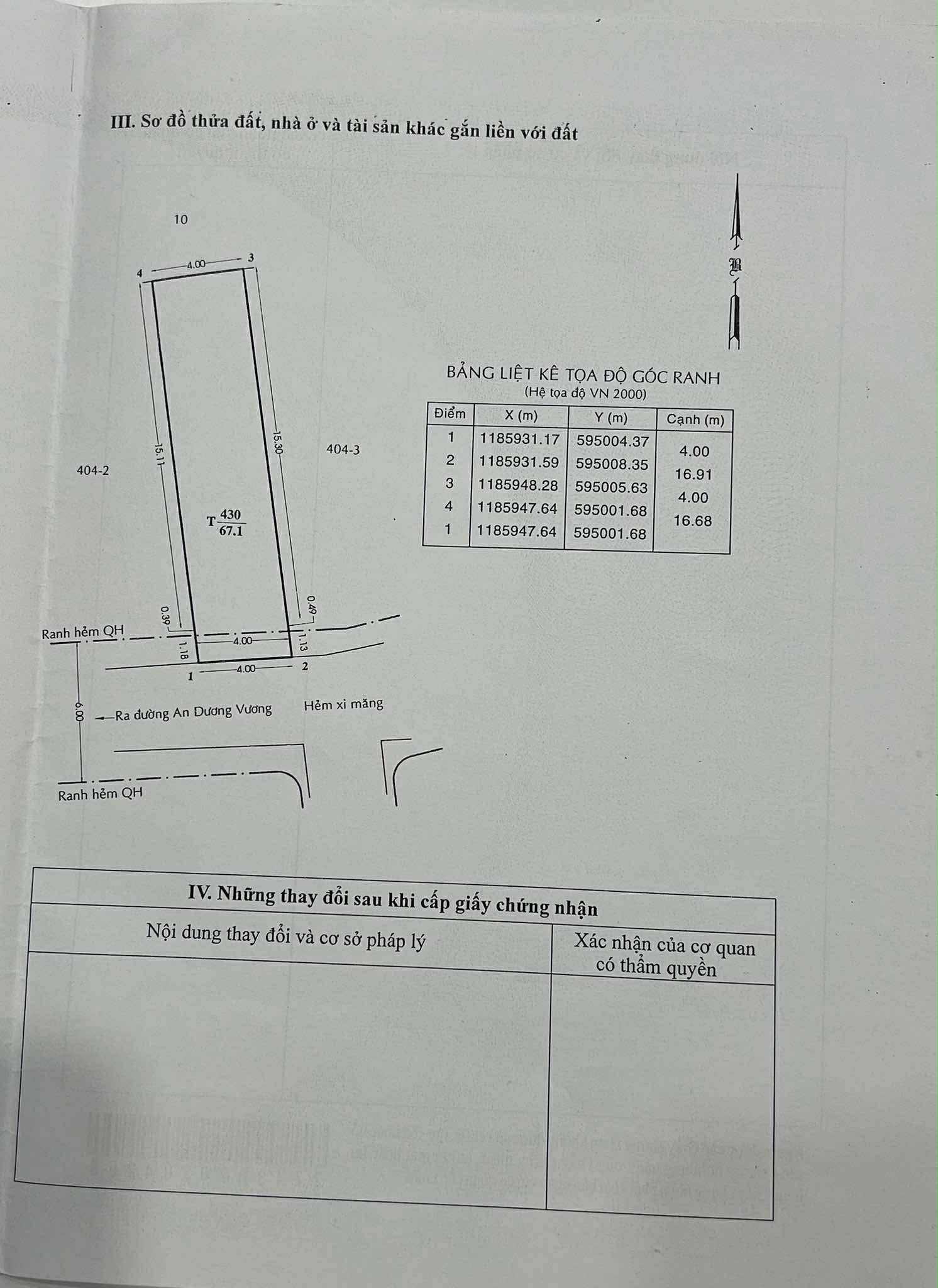 100% THỔ CƯ HXH 6M ĐƯỜNG AN DƯƠNG VƯƠNG P.16 Q.8 DT67M2 GIÁ CHỈ 4.9 TỶ (CÒN TL)