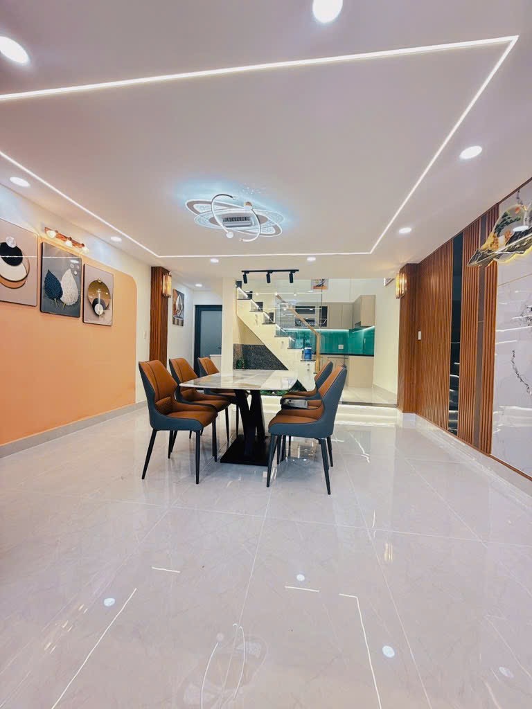 BÁN NHÀ BÌNH LONG - TÂN PHÚ - MỚI ĐẸP 58M2 (4,5x13) - 4 TẦNG - HẺM 4M - KHU AN NINH - TẶNG FULL NỘI THẤT - GIÁ CHỈ NHỈNH 6 TỶ CÒN TL