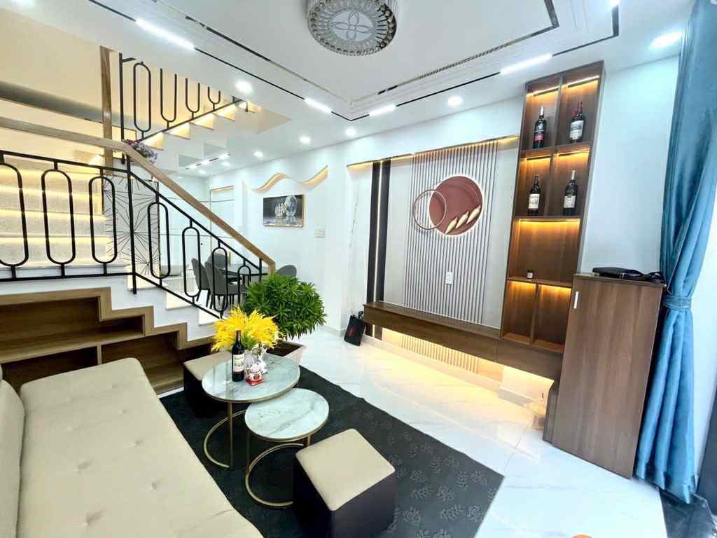 BÁN NHÀ ĐƯỜNG PHAN HUY ÍCH , NHÀ MỚI XÂY BTCT , TẶNG FULL NỘI THẤT - GIÁ HƠN 4.X TỶ.
