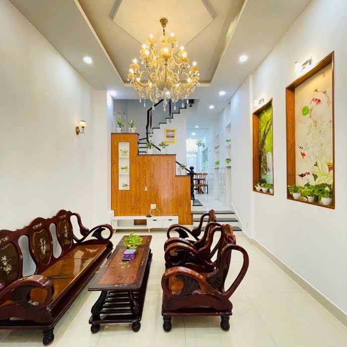 Bán nhà hẻm  xe hơi đậu cửa đường Quang Trung 65.3m2 (4*16),xây 3 tầng, nhỉnh 7 tỷ