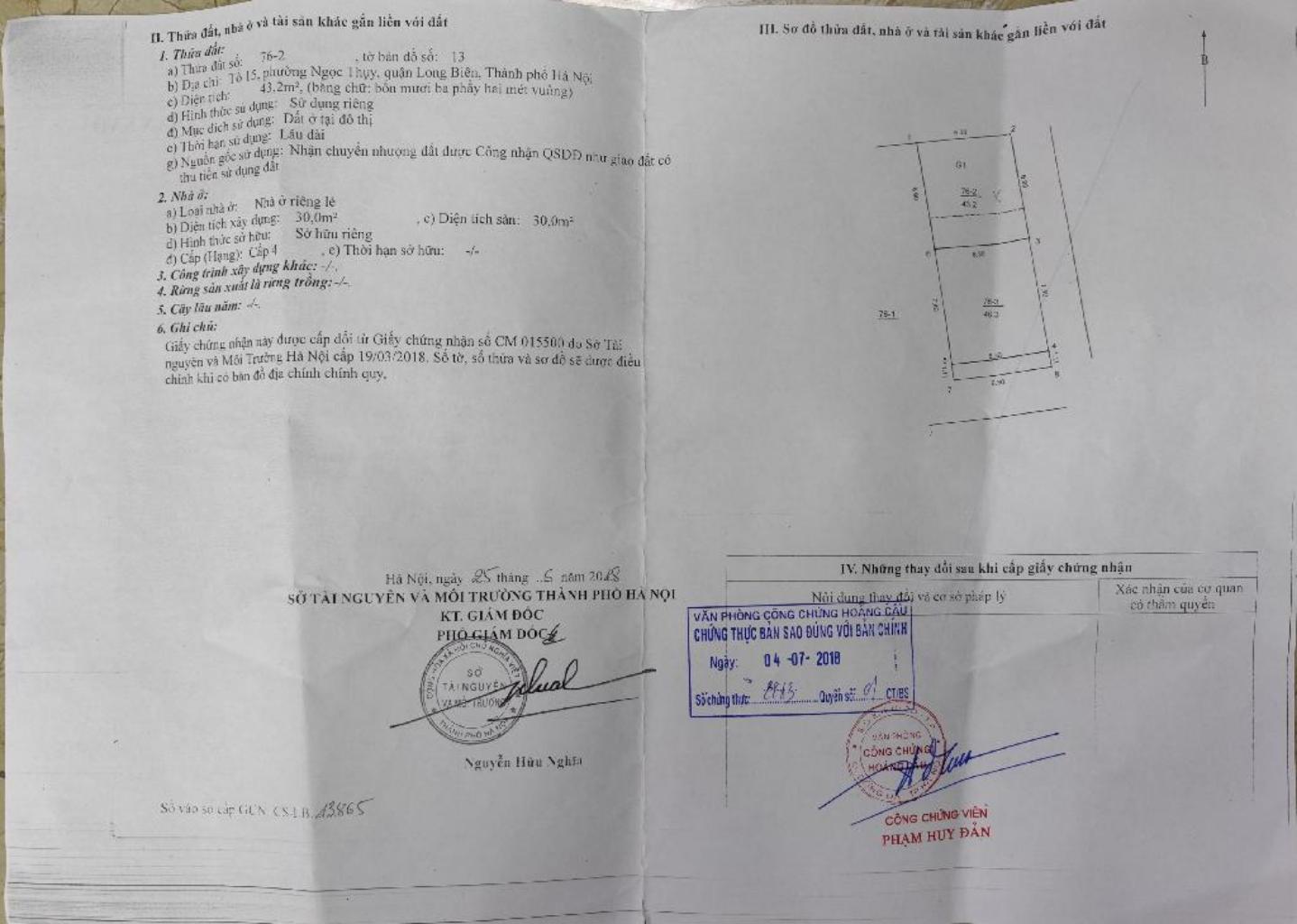 Lô góc tuyệt đẹp điện tích 32m hàng hiếm. Giá nhỉnh 5 tỷ