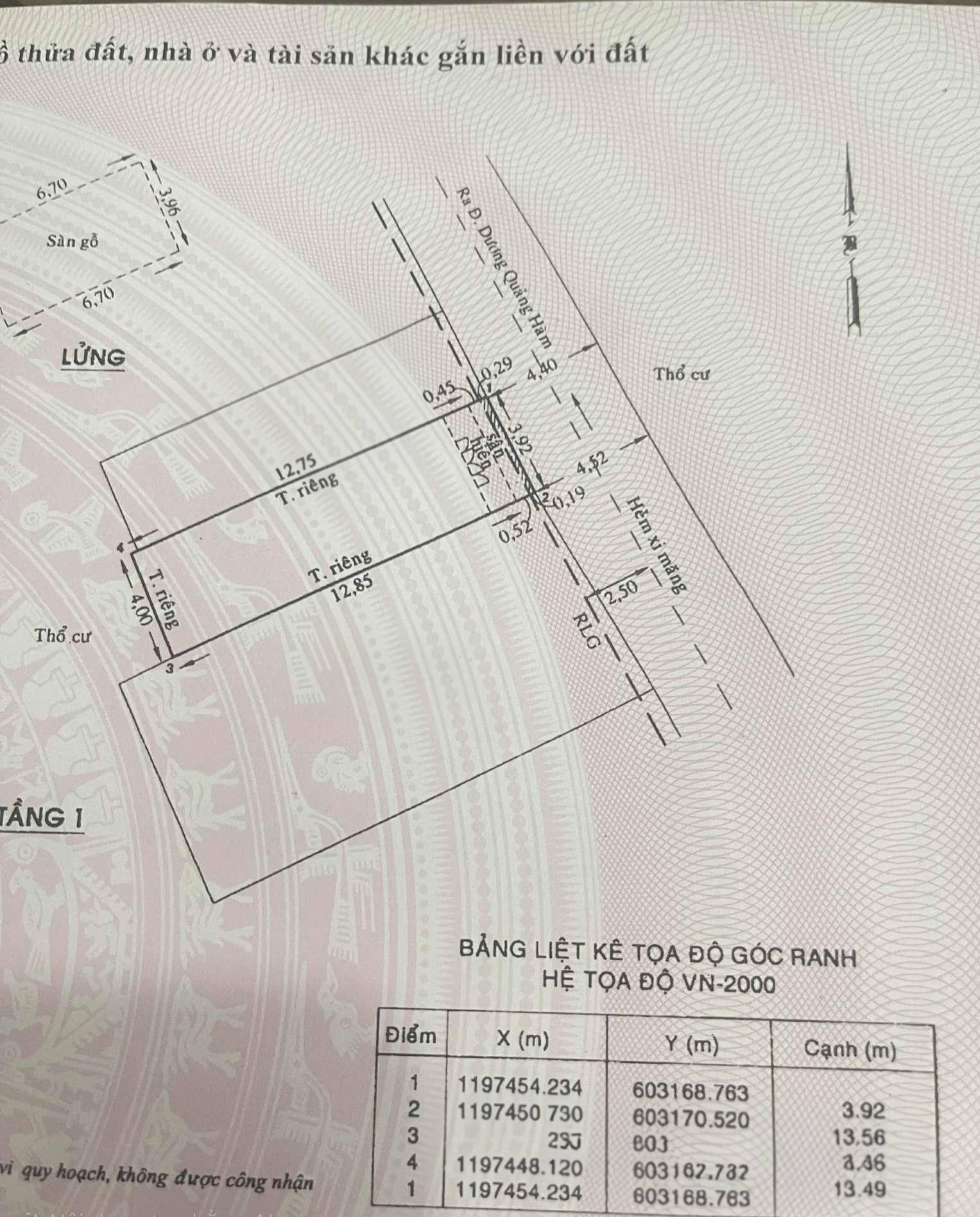 NHÀ CŨ - BÁN ĐẤT - HXH 5M - DƯƠNG QUẢNG HÀM - P5 - ( ĐH VĂN LANG) - 6.2 T.Ỷ