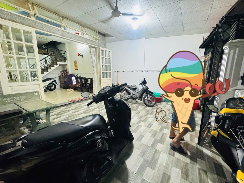 BÁN NHÀ TO 71M2 NGANG 6M, NHỈNH 5 TỶ Q8, HẺM 4M