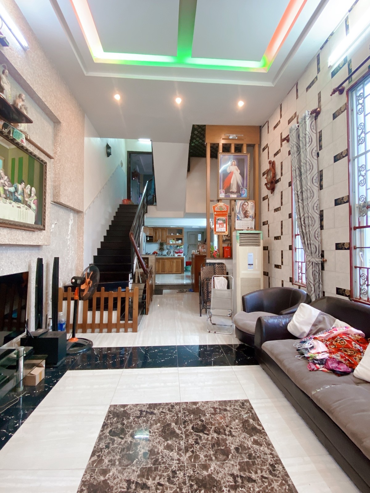 NGỘP BANK, LÊ ĐỨC THỌ, P.15, GV, 86M², 5 TẦNG, 2 Ô TÔ NGỦ NGON TRONG NHÀ
