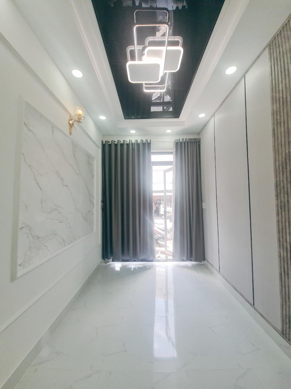 ÔTÔ NGỦ TRONG NHÀ 4 TẦNG ĐÚC BTCT - KẾ MẶT TIỀN, GẦN VƯỜN LÀI - 54.5M2 - SÁT QUẬN 10 CHỈ 7.99 TỶ.