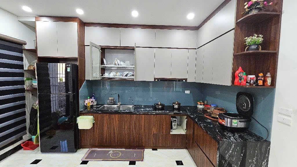 Mặt tiền rộng, ngõ rộng thông, ô tô gần, nhà đẹp Tổ 9 Mậu Lương 48m2 x 5 tầng