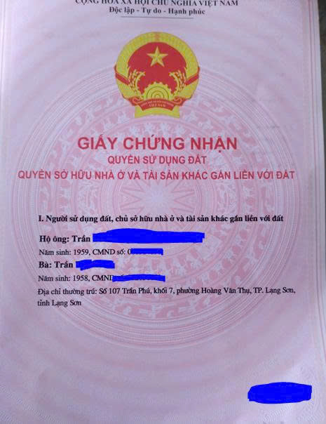 BÁN NHÀ PHỐ TRẦN PHÚ - DIỆN TÍCH NỞ HẬU
