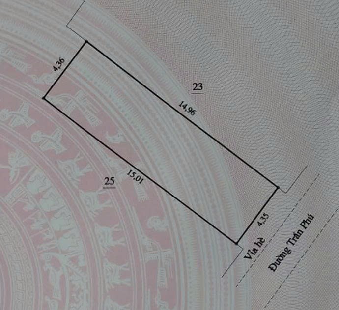 BÁN NHÀ PHỐ TRẦN PHÚ - DIỆN TÍCH NỞ HẬU
