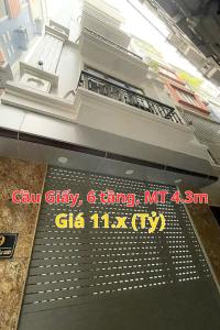 NHÀ CẦU GIẤY - NHỈNH 11 TỶ - 6 TẦNG -LÔ GÓC 2 THOÁNG - CHỦ THIỆN CHÍ BÁN NGAY
