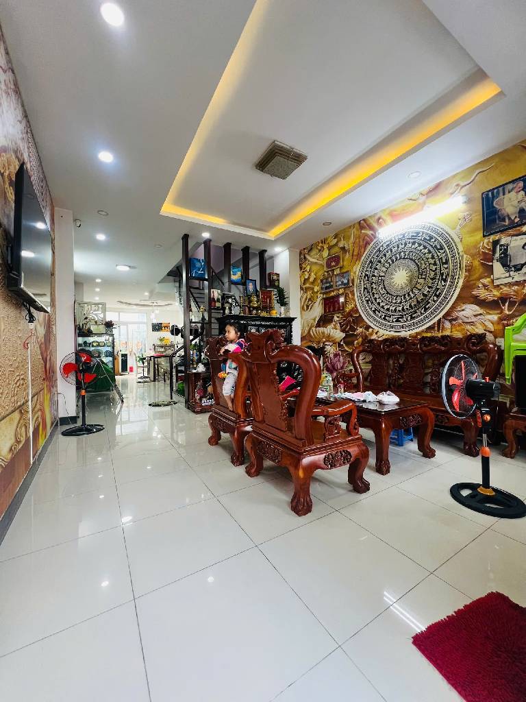 BÁN NHÀ ĐẸP 5 TẦNG MẶT TIỀN KDC NAM HÙNG VƯƠNG AN LẠC