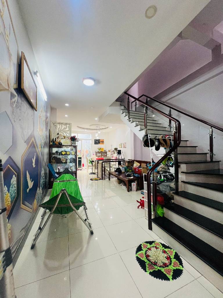 BÁN NHÀ ĐẸP 5 TẦNG MẶT TIỀN KDC NAM HÙNG VƯƠNG AN LẠC