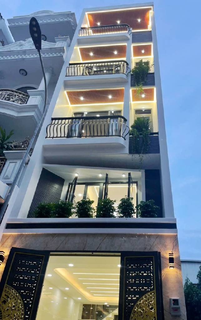 BÁN NHÀ ĐẸP 5 TẦNG MẶT TIỀN KDC NAM HÙNG VƯƠNG AN LẠC