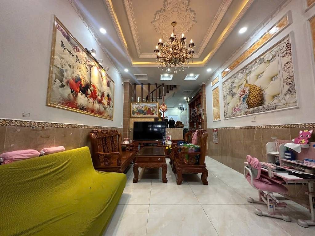 SIÊU PHẨM 4 TẦNG BÌNH HƯNG HÒA B 96M2 ĐƯỜNG 8M THÔNG NHIK NHẸ 7 TỶ