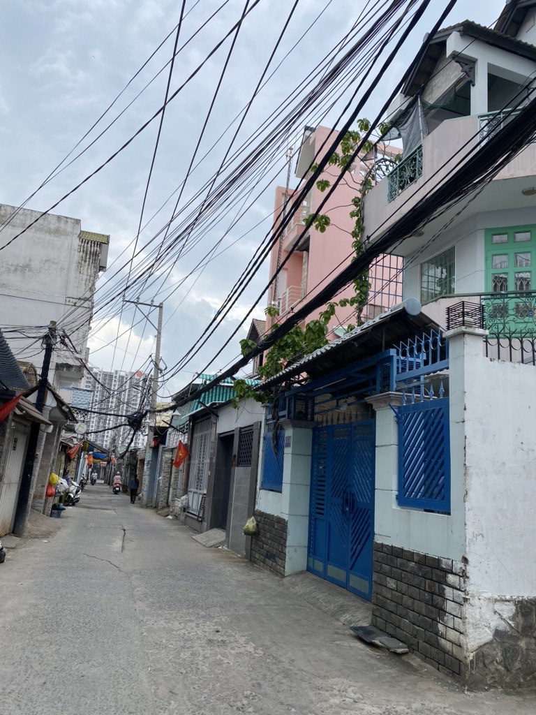 BÁN NHÀ MỚI, VUÔNG VỨC, PHẠM HỮU LẦU, QUẬN 7, 5 TẦNG, 4,2x14, NHỈNH 7 TỶ