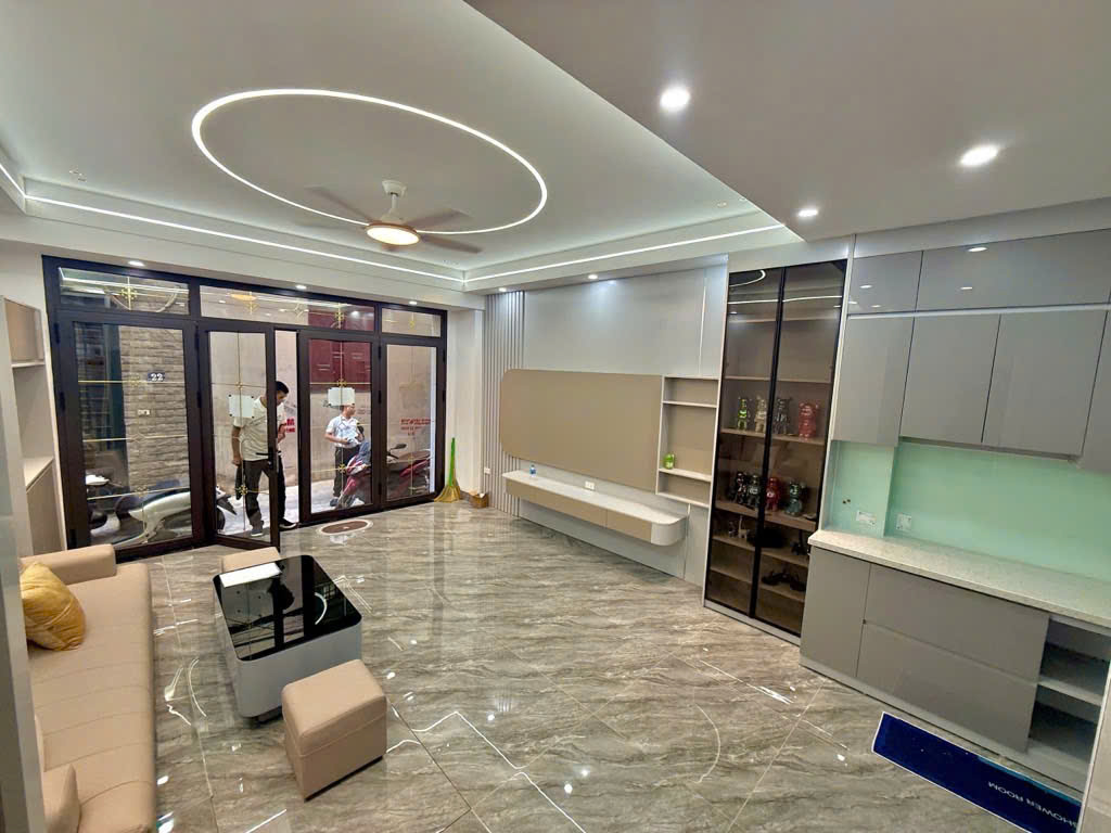 ĐẠI TỪ, HOÀNG MAI - MẶT TIỀN 4.5M – Ô TÔ TRÁNH - 5 TẦNG THANG MÁY - NGÕ NÔNG, THÔNG TỨ PHÍA - 20M RA KHU ĐÔ THỊ ĐẠI KIM - NỘI THẤT FULL CAO CẤP