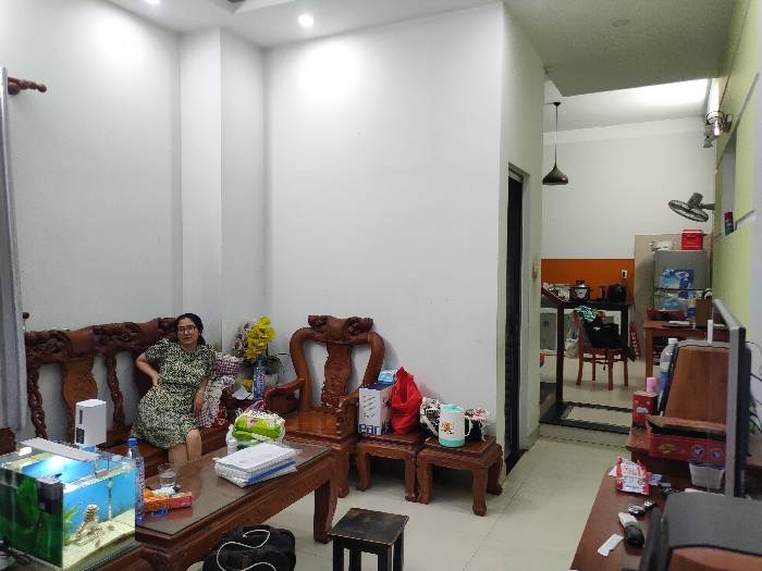 Tân Thới Nhất , q12, nhà ngang 5,7x 21 m , 4 tầng + 3 phòng trọ phía sau , đường 6m , 6tỉ ( k lộ giới , k quy hoạch )