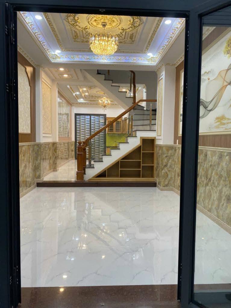BÁN NHÀ THẠNH XUÂN 24, HẺM 5M THÔNG, 3 TẦNG BTCT, QUẬN 12, DT 64M2 (4× 16),GIÁ SIÊU RẺ, CHỈ NHỈNH 4.99 TỶ