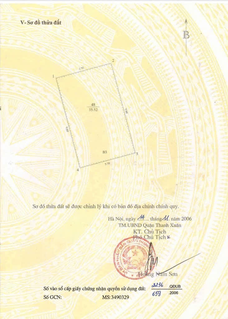 NHÀ MẶT PHỐ TRUNG TÂM QUẬN THANH XUÂN. 36x4T