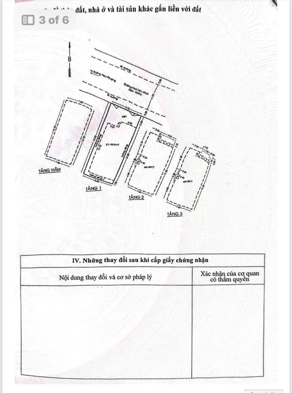 Bán Biệt Thự Đường Hoa Lan phường 2 quận Phú Nhuận